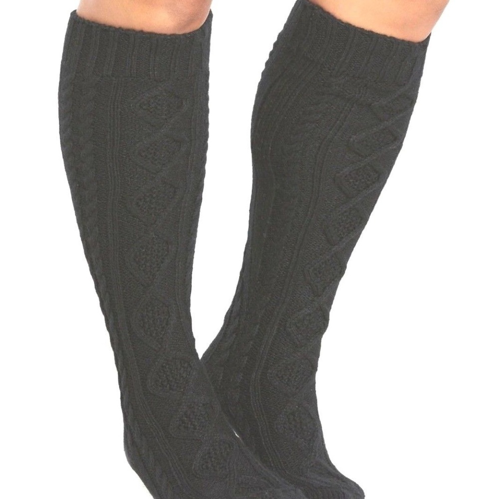 TORRID Socks Size 7-9 10-13 Knee High Cable Knit